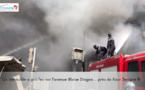   Vidéo - Un immeuble a pris feu sur l'avenue Blaise Diagne... près de Keur Serigne Bi 