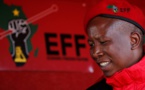 Elections en Afrique du Sud: le ton provocateur de Julius Malema