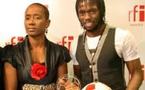 Football : Gervinho reçoit le premier prix RFI/Marc-Vivien Foé