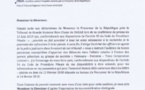 Appel à témoin du procureur sur le scandale Petro-Tim: la lettre de Abdoul Mbaye au chef de la DIC 