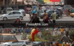 Les rues de la capitale sénégalaise décorées aux couleurs du drapeau national, à quelques heures de la finale de la CAN