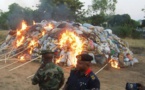 Guinée-Bissau: la police brûle deux tonnes de cocaïne