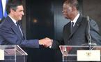 Le président ivoirien Alassane Ouattara en visite de trois jours à Paris