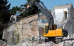 Hann-Fann: démolition à l’instant des habitations construites sur le Collecteur de l’Onas