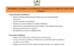 Les dispositifs à prendre en cas de pluie pour échapper à la foudre (Direction de la Protection civile Burkina)
