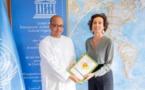 UNESCO: Souleymane jules Diop a présenté ses lettres de créance