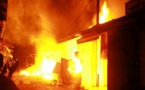 Dernière minute : un violent incendie s’est déclaré au Technopole