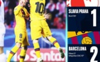 A Prague, le Barça s'impose dans la douleur et Messi fait tomber un nouveau record en ligue des champions
