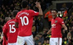 Manchester United bat Norwich et met fin à quatre matches sans victoire