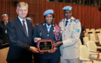 Vidéo : le message de Seynabou Diouf, la lauréate du Prix de la policière de l'ONU, pour les femmes
