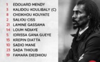 Eswatini vs Sénégal:  Voici les 11 types de Aliou Cissé