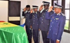 La police rend un dernier hommage à l'agent Blaise Daby Gabriel Basse 