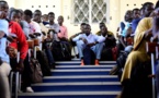Les nouveaux bacheliers non orientés dans les rues de Dakar ce jeudi
