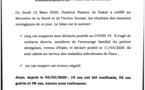 Coronavirus : le Sénégal est à 10 cas confirmés dont 2 guérisons