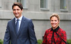 Justin Trudeau confiné, son épouse contaminée par le coronavirus