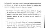 Le ministère de la Santé confirme 11 nouveaux cas positifs au Covid-19