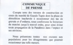 #Covid_19sn - Le maire Ousmane Ndoye ferme le marché Gueule-Tapée jusqu'à nouvel ordre 