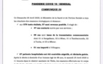 Covid19- 57 nouveaux cas ce dimanche, dont 1 cas importé à Vélingara et 9 communautaires