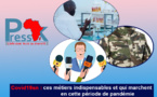 Covid-19: ces métiers incontournables qui tiennent tête à la pandémie au Sénégal 