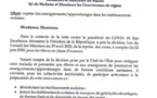 Réouverture des classes: le ministre Omar Gueye donnent aux chefs des collectivités territoriales des recommandations pour aider dans la prévention