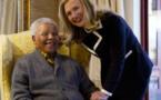 En tournée en Afrique du Sud, Hillary Clinton déjeune chez Nelson Mandela