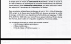 Gestion crise sanitaire: l’Etat serre encore les ceintures en bloquant les lignes de crédits (Document)