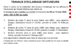 Travaux d’éclairage sur les Diffuseurs: Eiffage Concessions annonce la fermeture de Bretelles du CICAD de l’Autoroute de l’Avenir du 09 au 13 juin de 23h à 05h