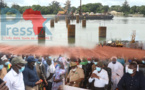 Sédhiou: Oumar Youm visite les travaux de construction du pont de Marssassoum (Vidéo)