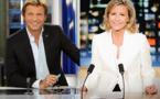 Entre Claire Chazal et Laurent Delahousse, la guerre des audiences fait rage