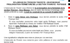 Travaux d’éclairage sur l’Autoroute de l’Avenir: prolongation de la fermeture de la Section Thiaroye-Rufisque