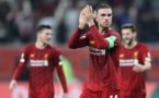 Jordan Henderson élu joueur de l'année en Premier League par les journalistes