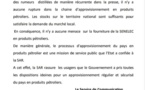 Menace sur la fourniture d'électricité : la Société africaine de raffinage dément la supposée rupture en produits pétroliers