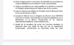 Mali: la Cedeao bande les muscles et menace les putschistes (Communiqué)