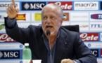 Naples: le président Aurelio De Laurentiis testé positif à la covid