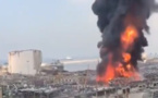 Beyrouth : un important incendie s'est à nouveau déclaré sur le port