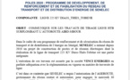 Programme de développement, de renforcement et de fiabilisation du réseau de transport et de distribution d’énergie de Senelec