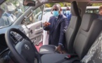 Transport interurbain: Macky a réceptionné le premier lot de véhicules 15 places qui vont remplacer les voitures 7 places