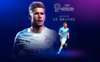 Kevin De Bruyne désigné milieu de la saison en Champions League
