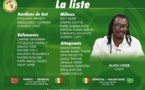 Matchs amicaux : Aliou Cissé convoque 25 joueurs contre le Maroc et la Mauritanie