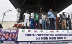 Présidentielle ivoirienne: l’opposition se rassemble à Abidjan pour un grand meeting