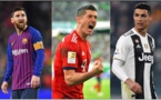 Le classement des top buteurs européens: Lewandowski sur le trône, Messi et CR7 out