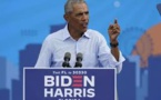 États-Unis: à une semaine du scrutin, Obama pourfend Donald Trump et sa gestion du Covid