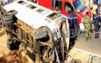 Un car Ndiaga-Ndiaye fait plusieurs tonneaux sur l'autoroute à péage: 30 personnes blessées dont 3 graves