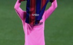 Le défenseur central du Barça Clément Lenglet marque et rend hommage à Moussa Wagué