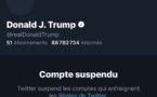 Le compte Twitter de Donald Trump définitivement suspendu