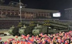 Corée du Nord: parade militaire avec un missile balistique avant l'investiture de Biden