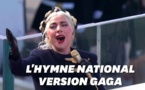 Investiture de Joe Biden :  La chanteuse Lady Gaga chante l’hymne national américain, le « Star-Sprangled Banner »