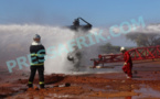 Incendie du puits de gaz à Gadiaga: des travaux complexes d’extinction toujours en cours