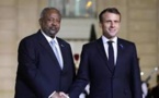 Le président djiboutien Ismaël Omar Guelleh rencontre Emmanuel Macron à Paris