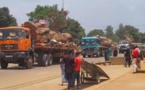 En Centrafrique, un convoi commercial d’une quinzaine de camions est arrivé à Bangui